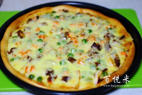 大人和孩子都愛吃的披薩,做法簡單,照著做百分百成功的配方